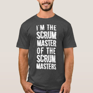 Camiseta Mestre De Scrum De Mestrados De Scrum
