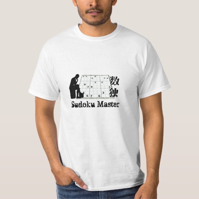 Camiseta Mestre de Sudoku (Frente)