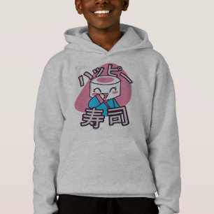 Camiseta Mestre de Sushi Engraçado Design de Desenho Animad