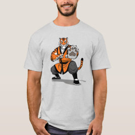 Camiseta Mestre de Tai Chi do Tigre Artes Marciais
