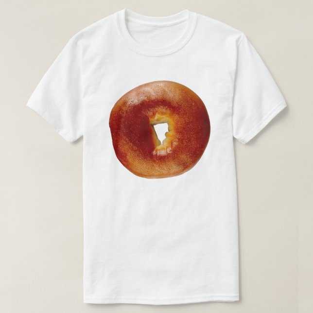 Camiseta Mestre do Bagel (Frente do Design)