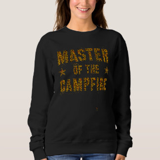 Camiseta Mestre Do Campin De Pavimento De Pé-De-Pé-Fogo