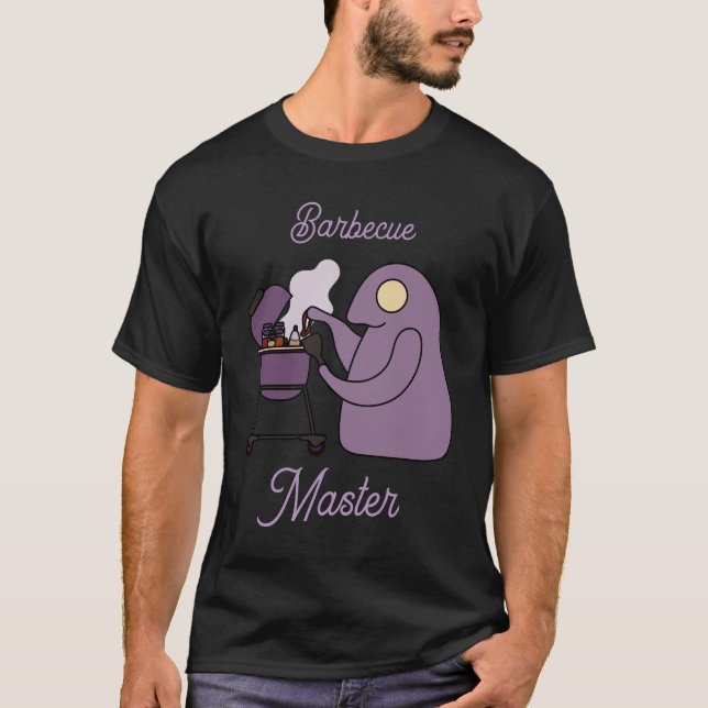 Camiseta Mestre do churrasco (Frente)
