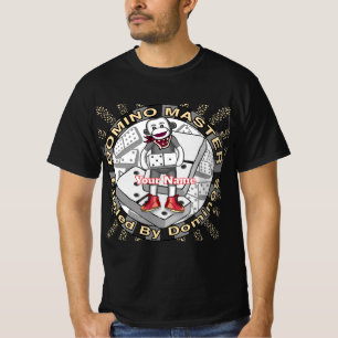 Camiseta Mestre do Dominó do Macaco de Meia