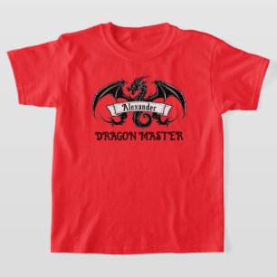Camiseta Mestre do Dragão Personalizado