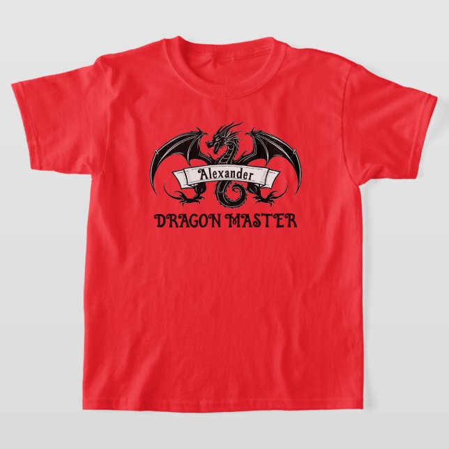 Camiseta Mestre do Dragão Personalizado (Postura )