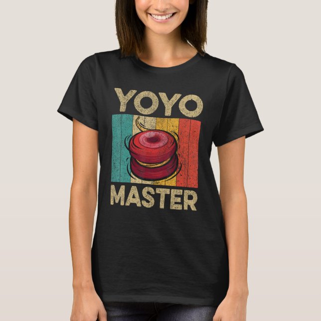 Camiseta Mestre do Ioiô Ioiô Antigo (Frente)