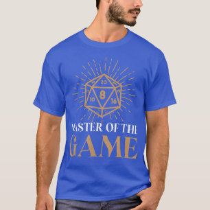 Camiseta Mestre Do Jogo Conselho Games Game Night Party Ga