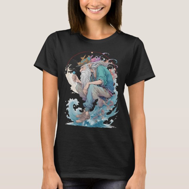 Camiseta mestre do mar (Frente)