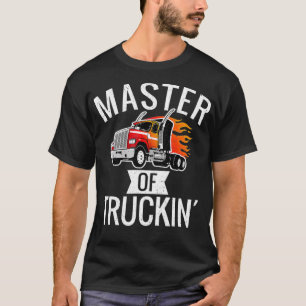 Camiseta Mestre do Motorista de Caminhão 