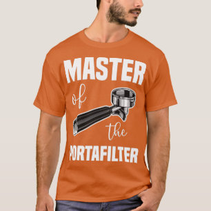 Camiseta Mestre Do Portafilter Barista Café