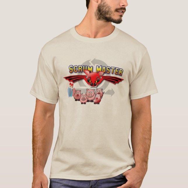 Camiseta Mestre do scrum (Frente)