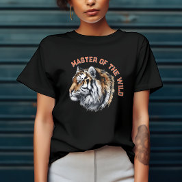 Camiseta Mestre do Tigre Selvagem