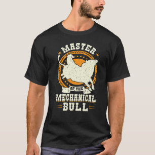 Camiseta Mestre Do Touro Mecânico Camisola De Cavaleiro De