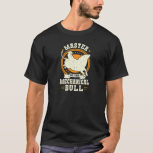 Camiseta Mestre Do Touro Mecânico Cavaleiro De Touro