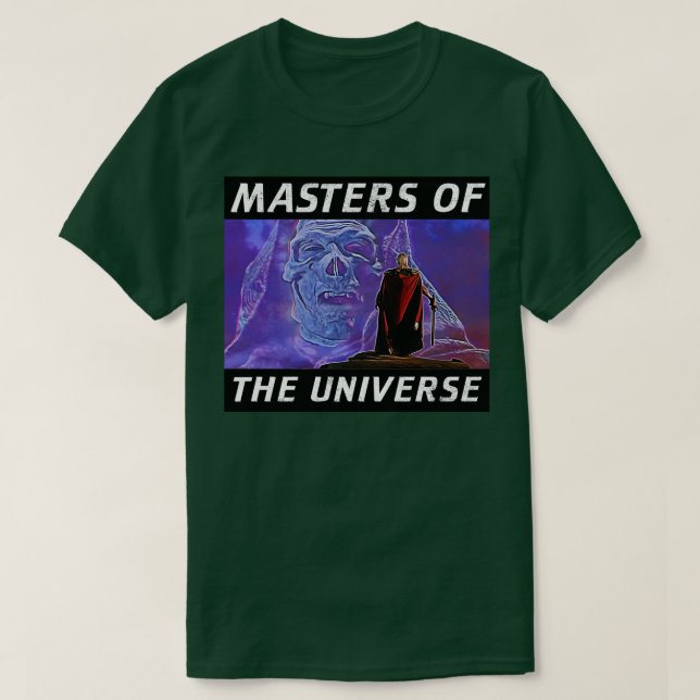 Camiseta Mestre do Universo (Frente do Design)