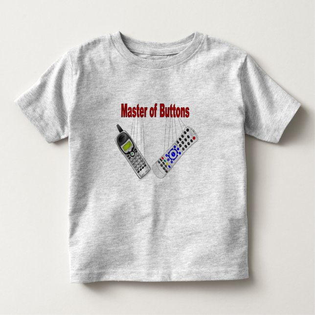 Camiseta Mestre dos botões (Frente)