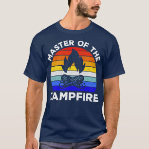 Camiseta Mestre Dos Incêndios De Acampamento De Campfire IV