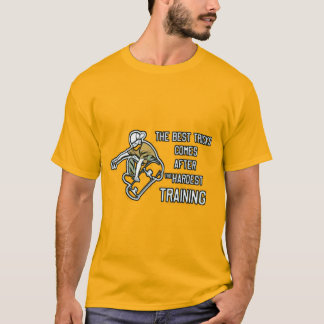 Camiseta "Mestre dos Truques, Mestre do Grind"