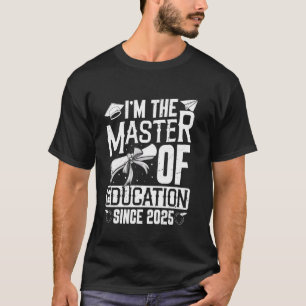 Camiseta MESTRE EM EDUCAÇÃO 2025 Professores com Mestrado