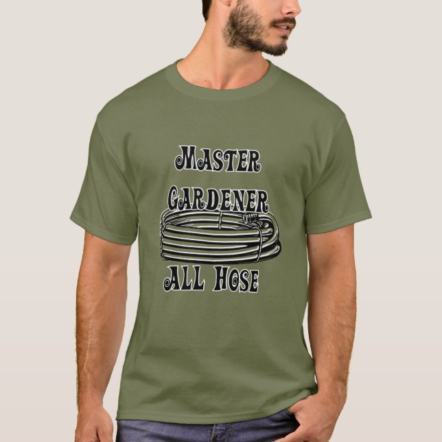 Camiseta Mestre Gardener - Toda a mangueira (Frente)