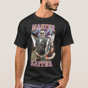 Camiseta Mestre Iter Vintage B Pescaria Engraçado Pescador