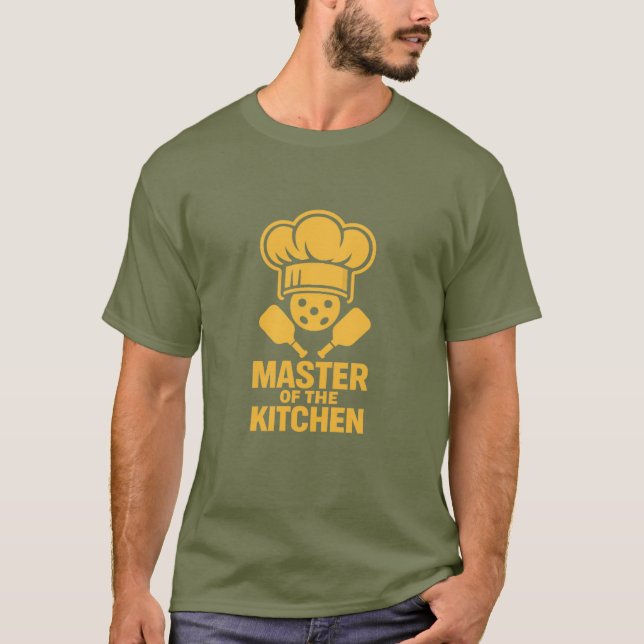 Camiseta Mestre Na Cozinha  (Frente)