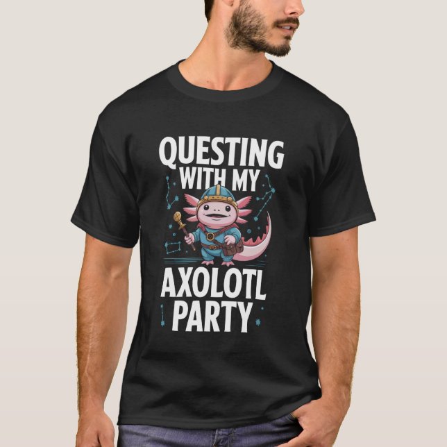 Camiseta Mestre RPG D20 Jogo de Tabuleiro de Interpretação  (Frente)