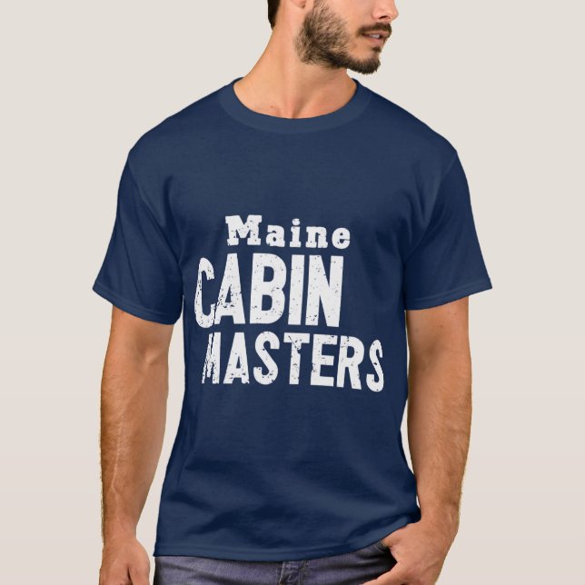 Camiseta Mestres de Cabana do Maine (Frente)