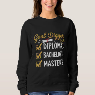 Camiseta Meta de Graduação Mestre Cavou Profundo Mestre É a