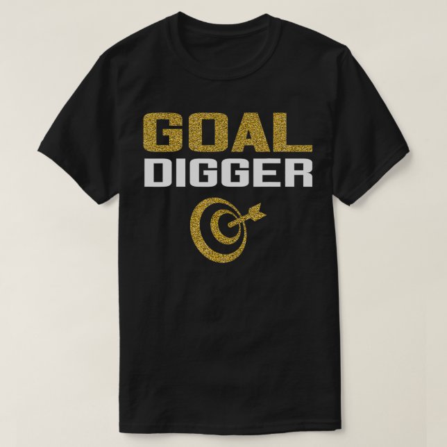 Camiseta Meta Digger Motivational Business Co (Frente do Design)