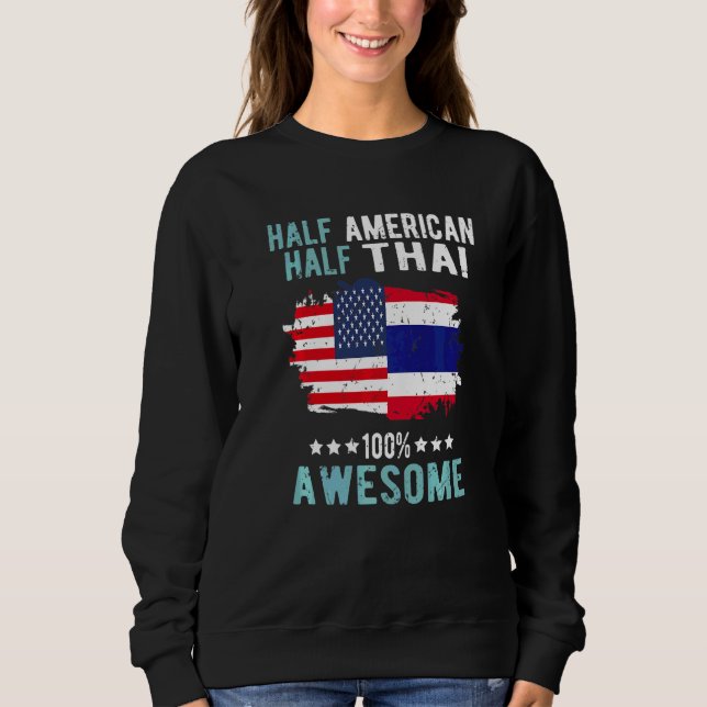 Camiseta Metade Americano Metade Tailandês (Frente)