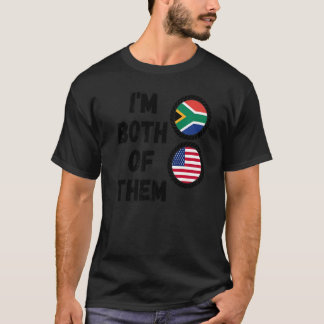 Camiseta Metade da África do Sul e da América do Sul Herita