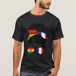 Camiseta Metade Da Bolívia, Metade Da Raízes Francesas, Bol