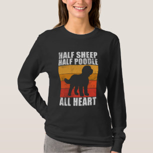 Camiseta Metade Ovina - Metade Poodle - Todo Ovino Cardíaco