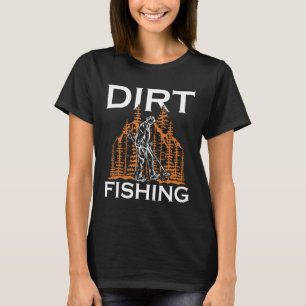 Camiseta Metais De Caça Ao Tesoureiro De Metais De Pesca