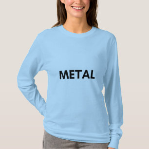 Camiseta metal