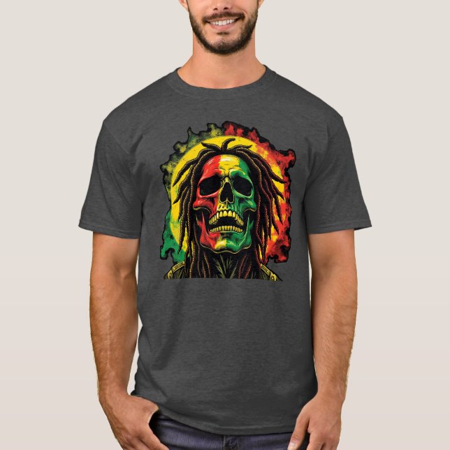 Camiseta Metal and raggae  (Frente)