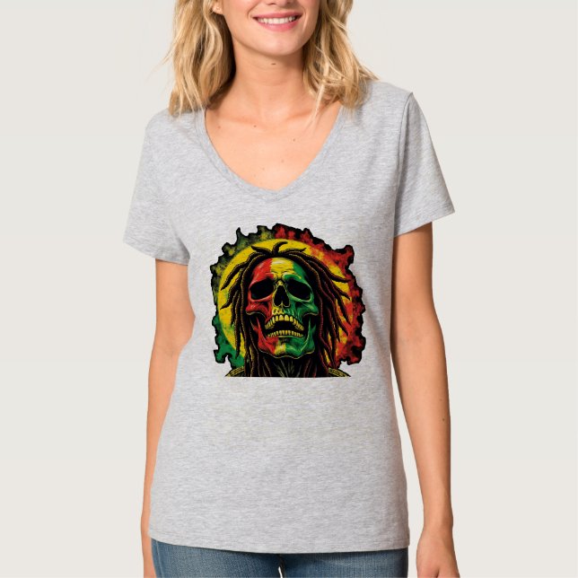 Camiseta Metal and raggae  (Frente)