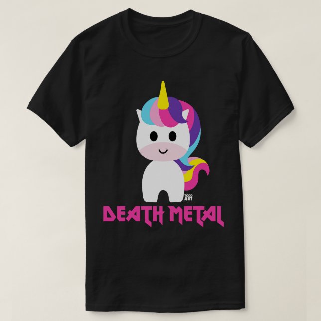 CAMISETA METAL DE MORTE (Frente do Design)