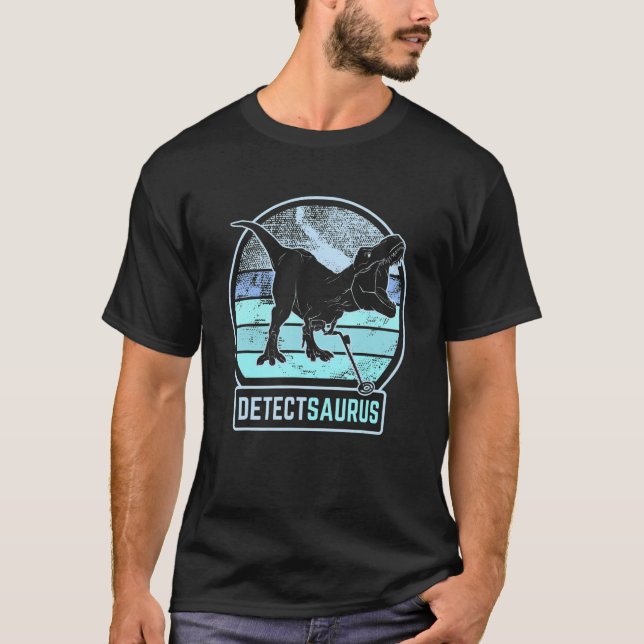 Camiseta Metal Detecting Treasure Hunt Detectorist  Detects (Frente)