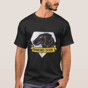 Camiseta Metal Gear Solid Diamond Dogs sobre Coração