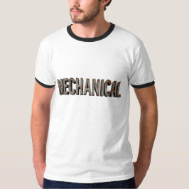 Camiseta Metal Industrial 'MECÂNICO' Distorcida Campainha T