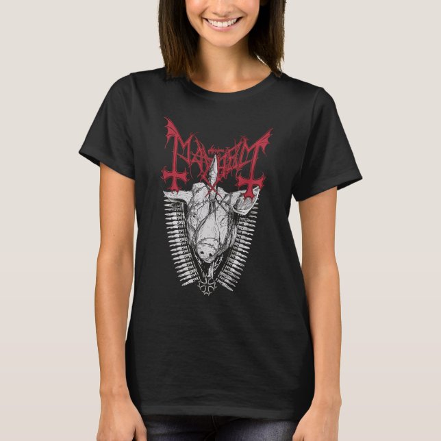 Camiseta Metal Negro (Frente)
