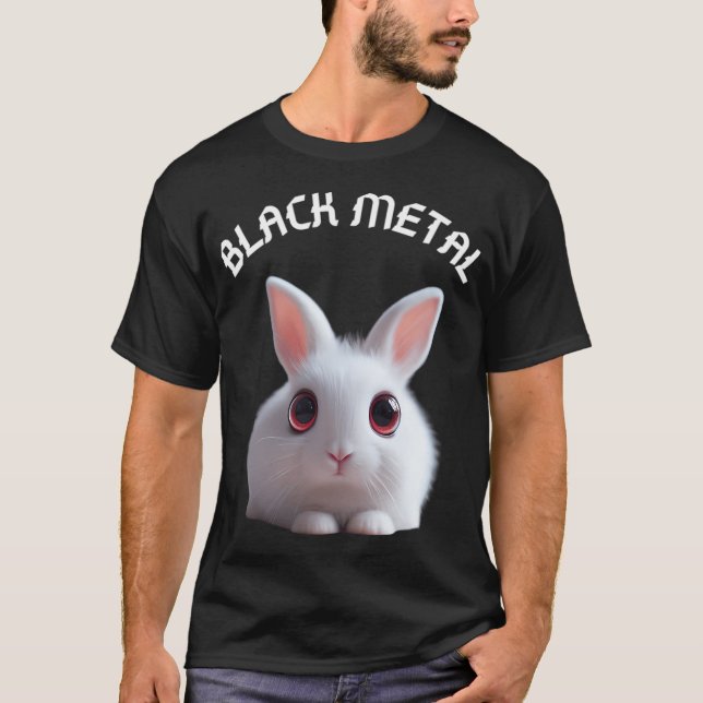 Camiseta Metal Negro (Frente)