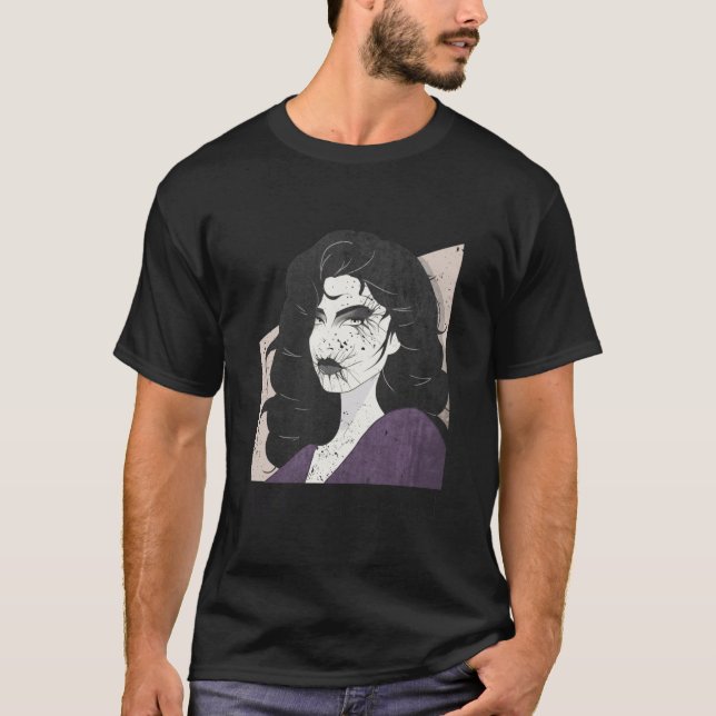 Camiseta Metal Patrick Nagel (Frente)