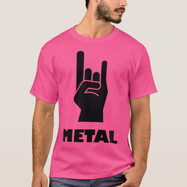 Camiseta Metal pesado (Frente)