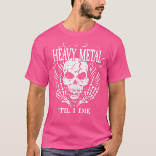 Camiseta Metal Til I Morre I Rock Festival I Heavy Meta