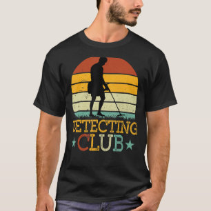 Camiseta Metal Vintage Metal do Clube de Detecção de Metais