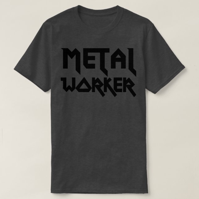 Camiseta Metal Worker (Frente do Design)